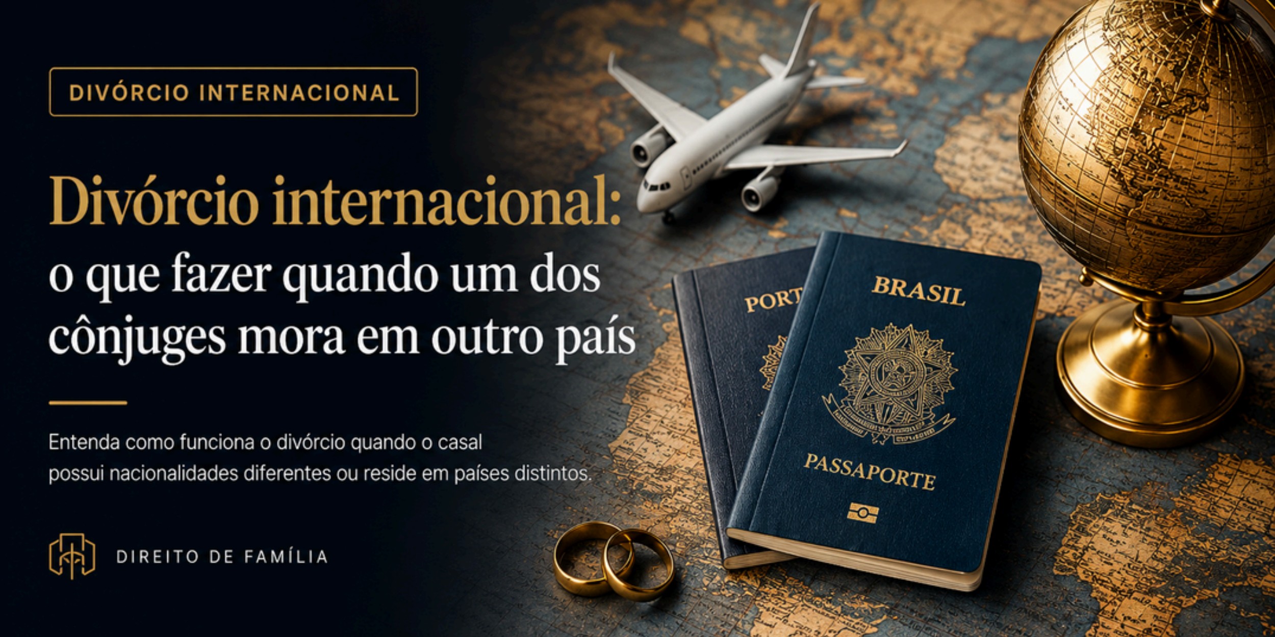 Divórcio internacional: o que fazer quando um dos cônjuges mora em outro país